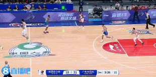 基德安-库克退防大帽桑韦尔&裁判判新疆球权 广东果断挑战且成功